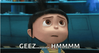 Despicable Me Little Girl Making Funny Face Saying Geez GIF