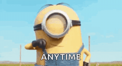 Despicable Me Minion Thumbs Up Anytime GIF