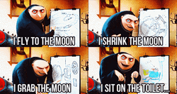 Despicale Me Gru Presentation GIF
