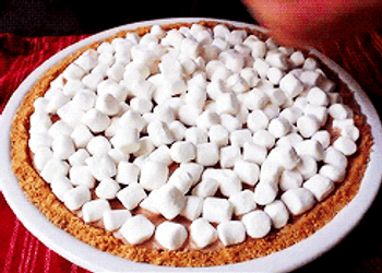Dessert Marshmallow As Toppings GIF