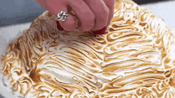 Dessert Raspberry Topper GIF