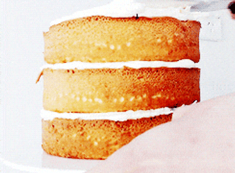 Dessert Three Layers Cake GIF