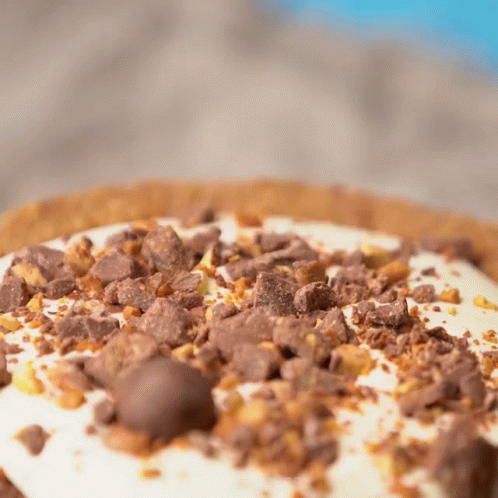 Dessert With Chocolate Shavings GIF