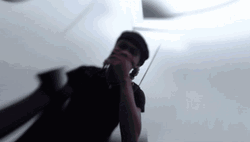 Destroy Lonely Distorted Face On Camera GIF