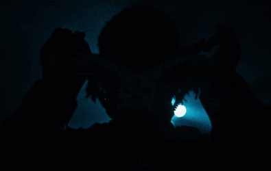 Destroy Lonely Under Flickering Lights GIF