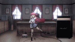 Destructive Yui Of Angel Beats GIF