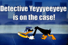 Detective Daffy Duck GIF