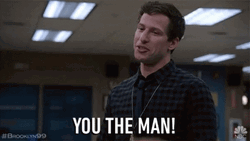 Detective Jake Peralta You The Man  GIF
