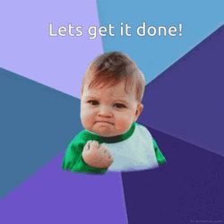 Determined Baby Lets Get It Done GIF