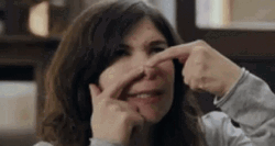 Determined Matured Lady Pimple Popping GIF