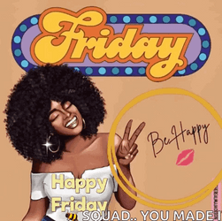 Detra Moore Happy Friday Meme GIF