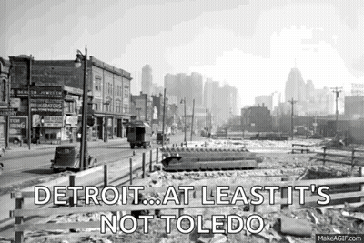 Detroit City Street Photo GIF