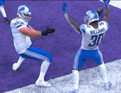 Detroit Lions Jamaal Williams Dancing GIF