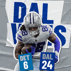 Detroit Lions Vs Dallas Cowboys Score Board GIF