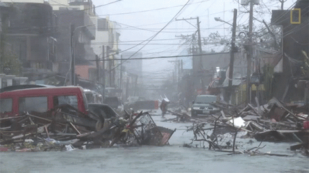 Devastation After The Perfect Storm  GIF