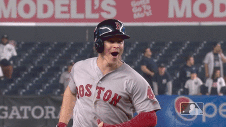 Devers Happy Teammates GIF