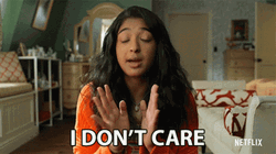 Devi Vishwakumar Don't Care GIF