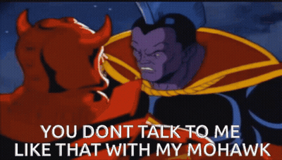 Devil and Doctor Strange You Dont Talk To Me Like That With My Mohawk