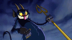 Devil Cuphead Moving Fingers GIF