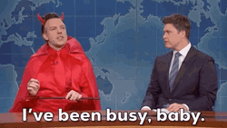 Devil I've Been Busy Baby GIF