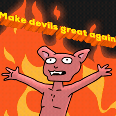 Devil Make Devils Great Again GIF