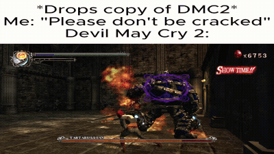Devil May Cry 2 Screenshot Drops Copy Of DMC2 GIF