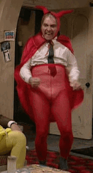 Devil Rik Mayall Halloween GIF