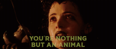 Devil Saying We Are All Animals My Lady GIF