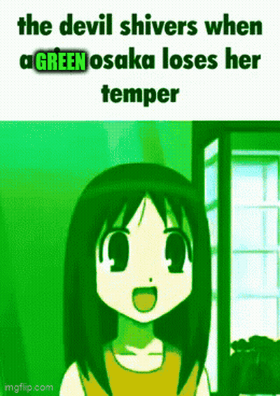 Devil Shivers When Green Osaka Loses Temper GIF