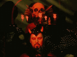 Devil Skeleton Head GIF
