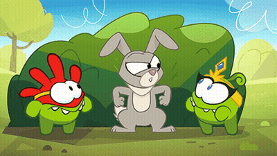 Devil With Horns Says Stay Down Boy GIF