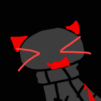 Devil With Stars In Eyes Saying Aha GIF
