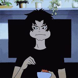 Devilman Crybaby Akira Eating Sushi GIF