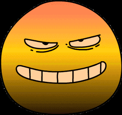 Devious Emoji Foreboding Smile GIF