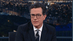 Devious Eye Twitch Stephen Colbert GIF