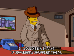 Dexter Colt Investigates The Simpsons GIF