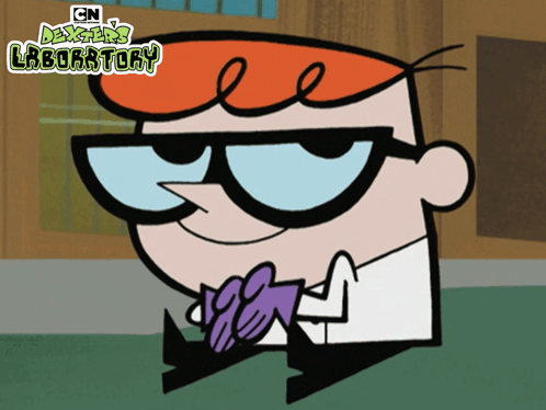 Dexter From The Cartoon Dexter 'S Laboratory GIF