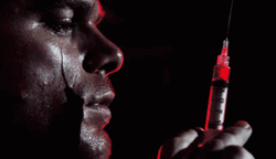 Dexter Morgan Bloody Syringe On Hand GIF