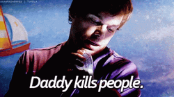 Dexter Morgan Daddy Kills People GIF