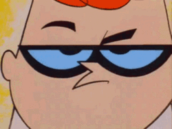 Dexter's Labiratory Dexter Sunglasses On GIF