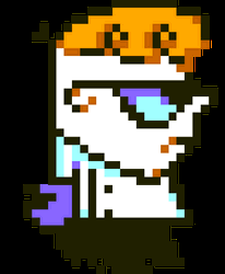 Dexter's Laboratory Dexter Pixel Sticker