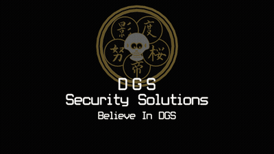 DGS Security Solutions Skull Logo GIF