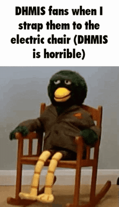 DHMIS Fans Strap To Electric Chair DHMIS Is Horrible GIF
