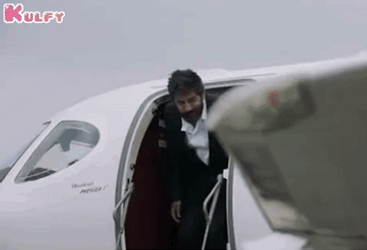 Dhruva Private Jet Landed GIF