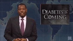 Diabeetus Is Coming Alert GIF