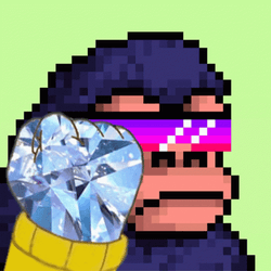 Diamond Hands Of Cyber Kongz NFT GIF