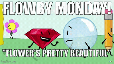 Diamond Pencil Bubble Saying Flowby Monday Flower's Pretty Beautiful GIF