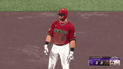 Diamondbacks Baseball Player On Field GIF