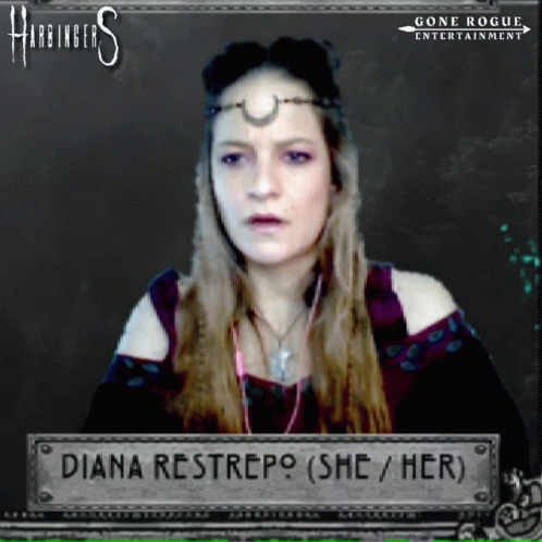 Diana Restrepo In Harbingers Game GIF