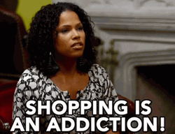Diandra Lyle Shopping Addiction GIF
